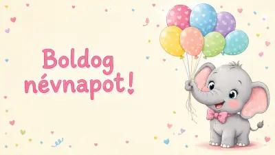 Boldog Névnapot hátterek 2