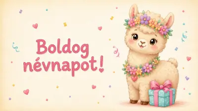 Boldog Névnapot hátterek 3