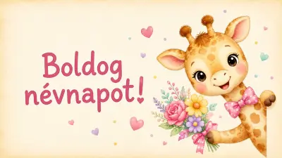 Boldog Névnapot hátterek 6