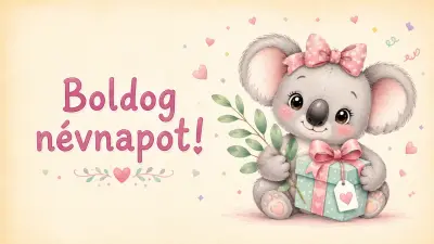 Boldog Névnapot hátterek 8