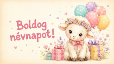 Boldog Névnapot hátterek 9