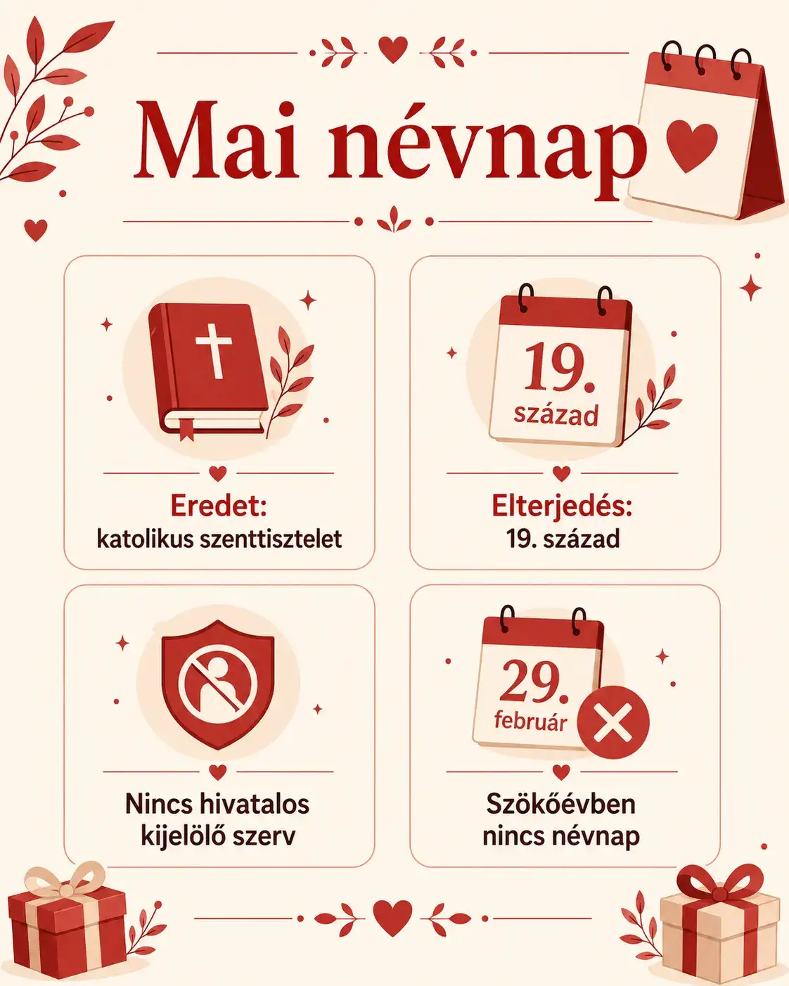 Mai névnap: honnan ered, és hogyan találod meg?